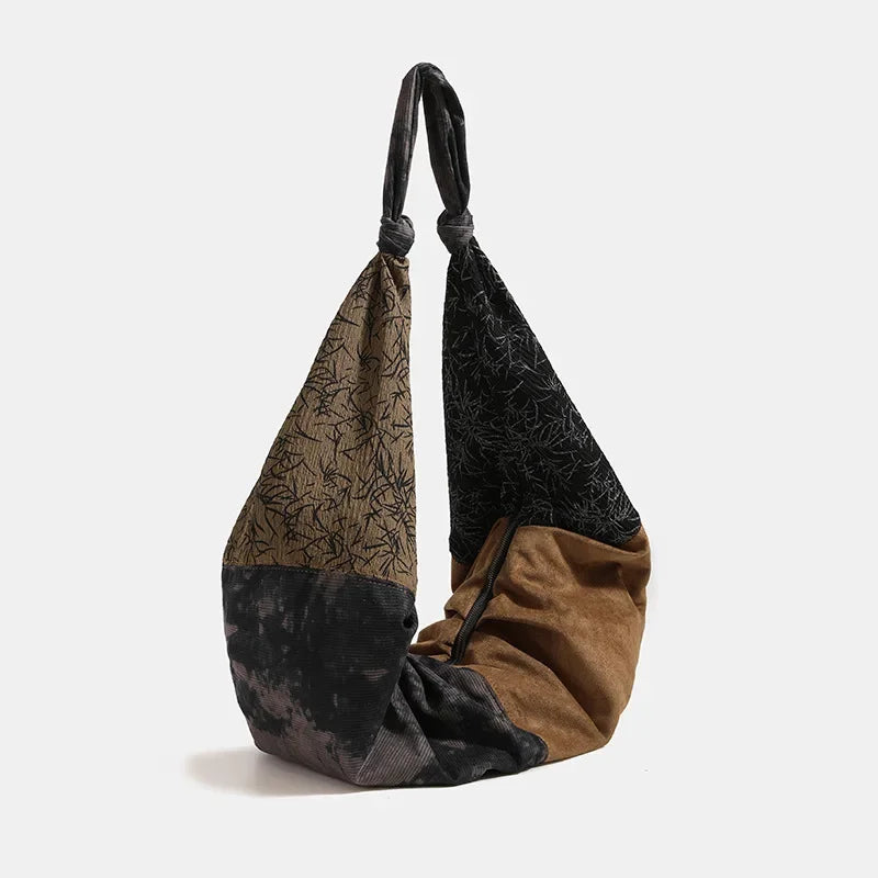 Sac à boulettes pour femmes de grande capacité, tendance Sac à main sous les aisselles