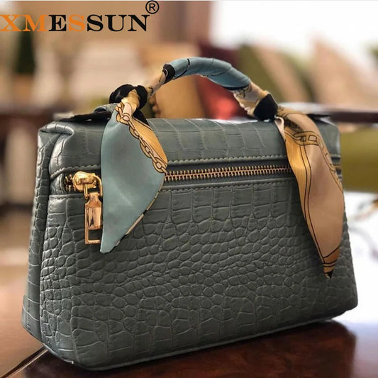 XMESSUN – sac de maquillage à motif Crocodile pour femmes, pochette de luxe de bonne qualité