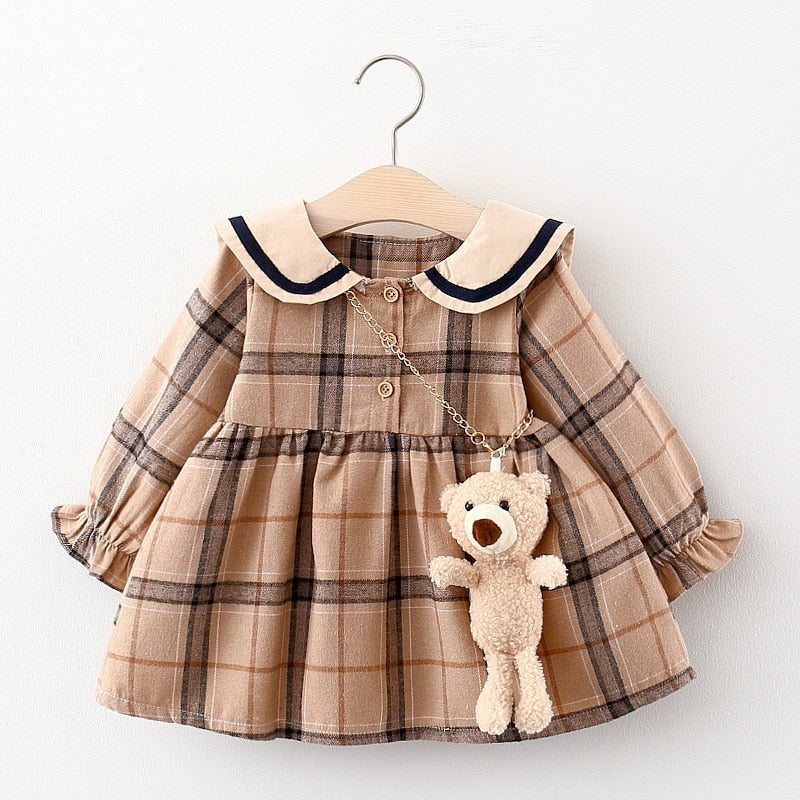 Robe Plaid vêtements enfant en bas âge